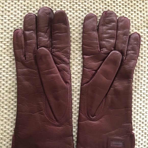Coach leather gloves - Picture 7 of 10